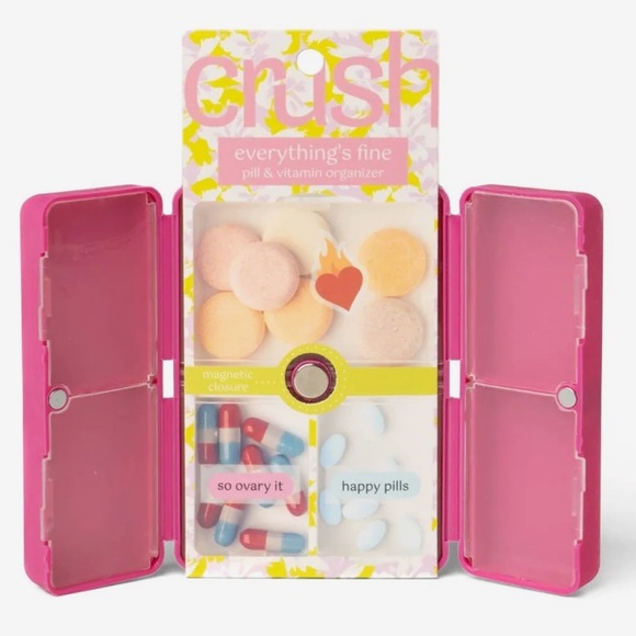 Accessories - Crush everything’s fine pill/vitamin organizer case